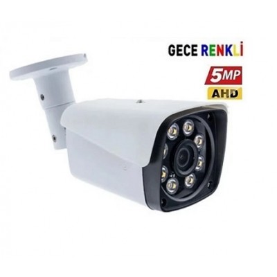 5MP Fullcolor Gece Renkli Ahd Bullet Kamera ICS-38