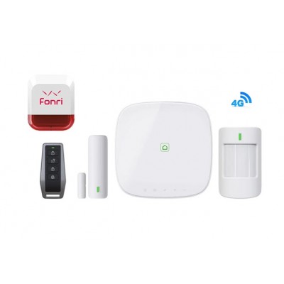 ALARM SİSTEMİ YENİ FONRİ 4G KABLOSUZ ALARM SET