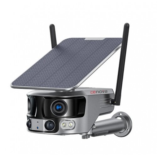 Cenova CN-203G-4K 4K/8MP 4G Panoramik Solar Enerjili Bataryalı Kamera