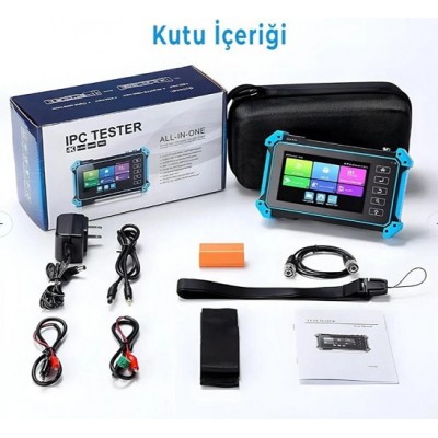 5 inç IP-HD-TVI-CVI-AHD Cctv Kamera Test Cihazı AC-990
