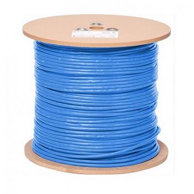 EMEK BAKIR CAT6 U/UTP LSZH 23AWG Mavi 500m Makara