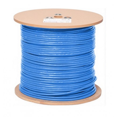 EMEK BAKIR CAT6 U/UTP LSZH 23AWG Mavi 500m Makara