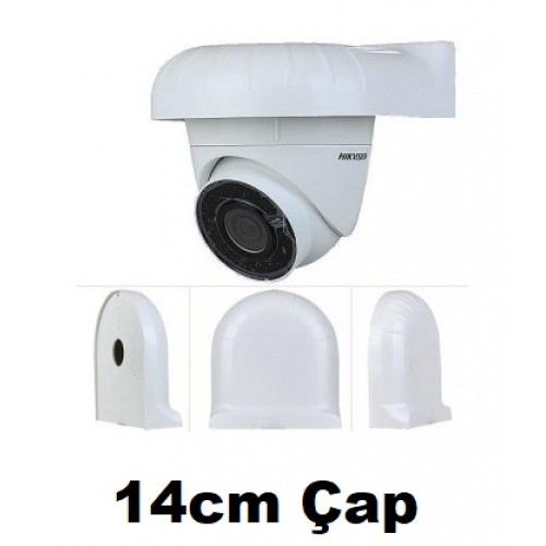Dome Kamera Duvar Montaj Kutusu 14cm Çap