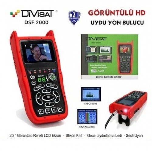 Divisat DSF-2000 Görüntülü Full Hd Uydu Yön Bulucu