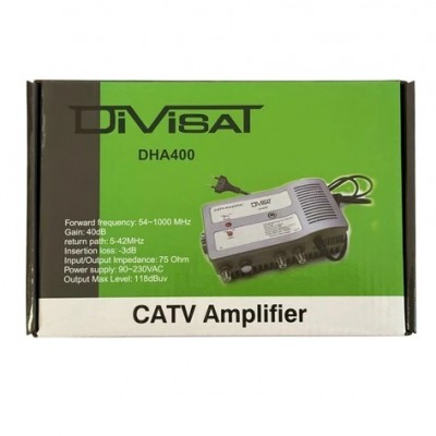 Divisat Dha 400 Hat Yükseltici Amplifier 40DB - Zamak Kasa