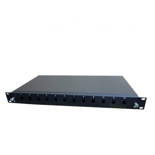 Cabex - 12 Port 1U 19" Lc Fiber Optik Patch Panel