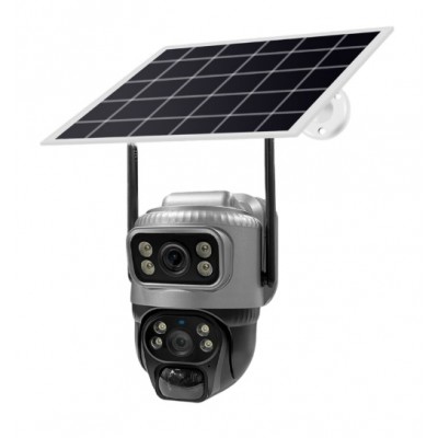 Cenova CN-124W 6 Mp Wifi Solar Çift Lens Ptz Kamera