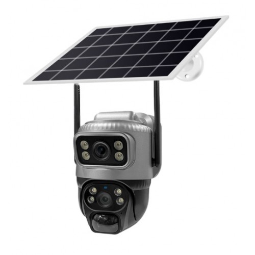 Cenova CN-124W 6 Mp Wifi Solar Çift Lens Ptz Kamera