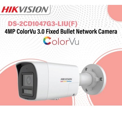 Hikvision DS-2CD1047G3-LIUF 4MP Colorvu 3.0 IP Güvenlik Kamerası