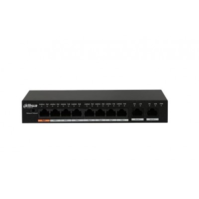 Dahua PFS3010-8ET-96 8 Port Hızlı Ethernet Poe Switch