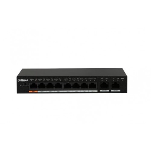 Dahua PFS3010-8ET-96 8 Port Hızlı Ethernet Poe Switch