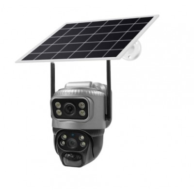 CN-124W 6MP WİFİ SOLAR ÇİFT LENSLİ PTZ KAMERA