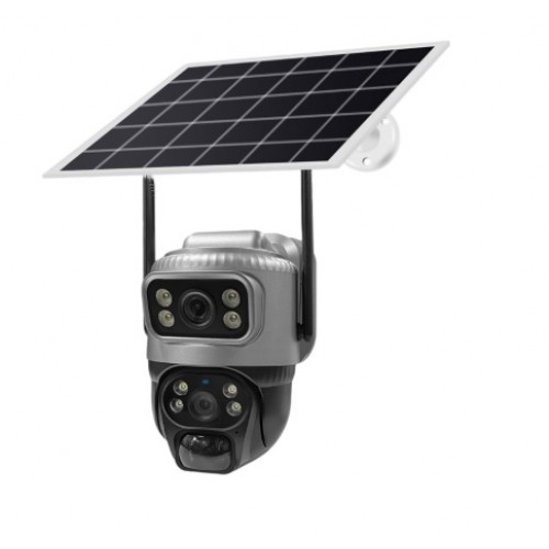 CN-124W 6MP WİFİ SOLAR ÇİFT LENSLİ PTZ KAMERA