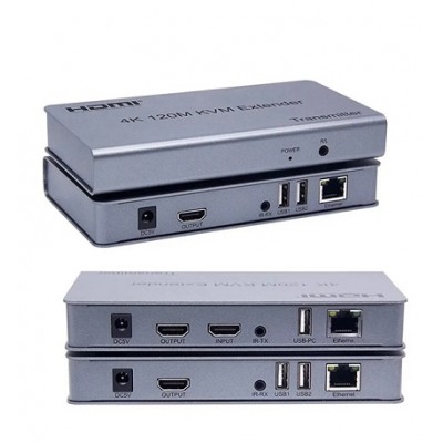 Cat6 120 Metre 4k Kvm Hdmi Usb Extender IC-120m
