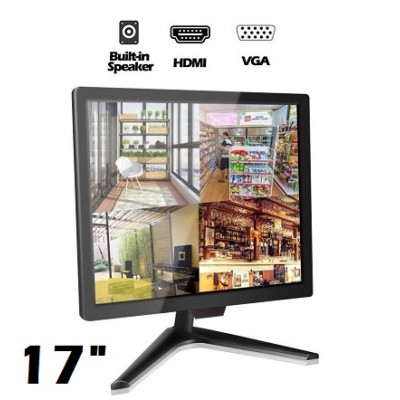 17′ Inç 1080p HDMI, VGA, RCA Video&ses Monitör