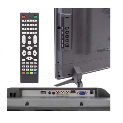 19 inç Led Monitör Usb-Hdmı-Vga-Rca Girişli 12v 220 Volt LDD-19