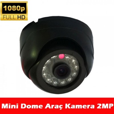 2MP FullHD AHD Plastik Dome Araç Kamerası IC-709
