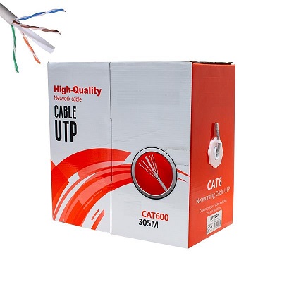 Cat6 Kablo 23 Awg 305 mt Ip Kamera Kablosu