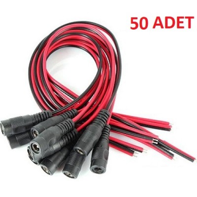 50 ADET CCTV KAMERA DİŞİ POWER JACK KALİTELİ