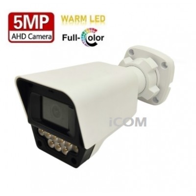 5MP Fullcolor Gece Renkli 9 WarmLed Ahd Bullet Kamera ICS-32