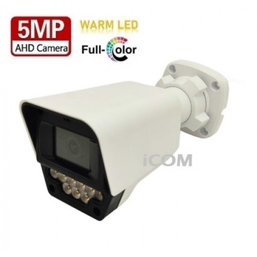 5MP Fullcolor Gece Renkli 9 WarmLed Ahd Bullet Kamera ICS-32