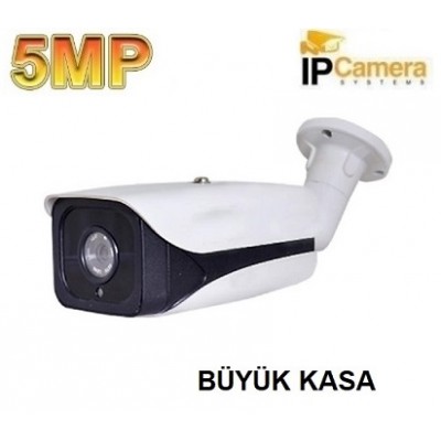 5MP UltraHD Gece Görüşlü 50 Metre IP Güvenlik Kamerası IC-437