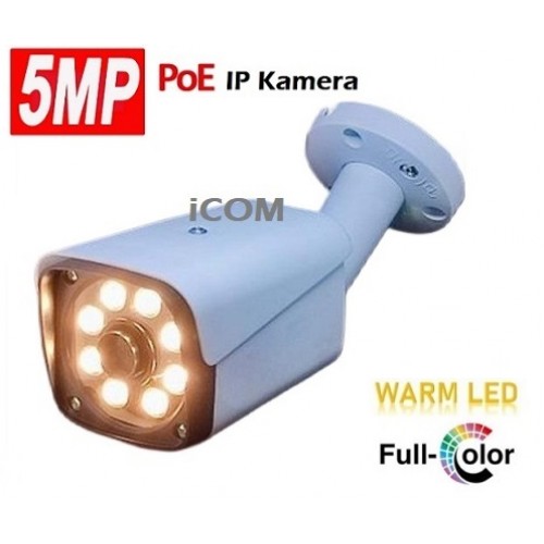 5MP UltraHD Bullet IP Metal Kasa Güvenlik Kamerası IC-4160