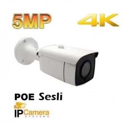 5 MP IP SESLİ DIŞ MEKAN IP GÜVENLİK KAMERASI IC-420