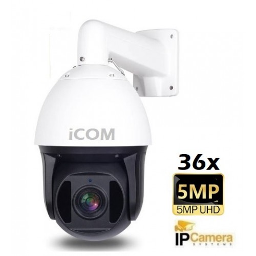 5Mp IP Speed Dome 36x Zoom Onvif Güvenlik Kamerası