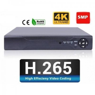 5 MP 4 KANAL XMEYE AHD HİBRİT 5IN1 HİBRİT H265+ KAMERA KAYIT CİHAZI