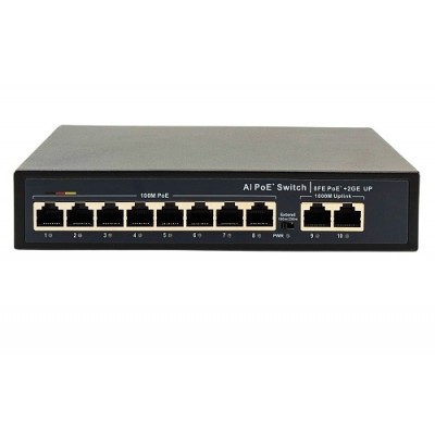 Poe switch 8 port +2 uplink BFM-180P