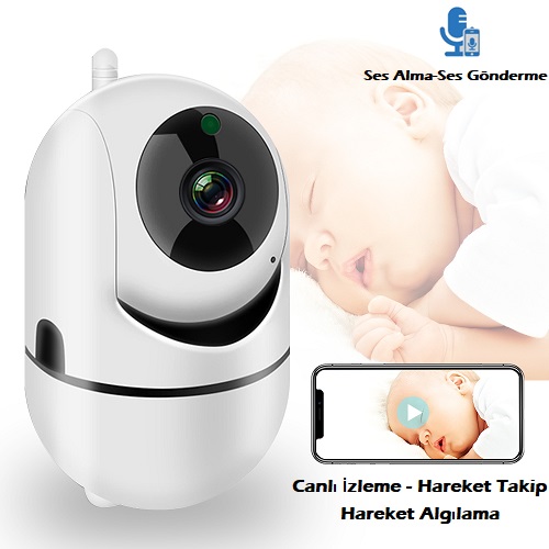 Bebek Kamerası Kablosuz Hareket Takip Özellik ICM-79