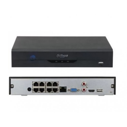 Dahua Nvr2108hs-8p-t 8kanal 8mp/1080p H265 Poe Nvr Kayıt Cihazı