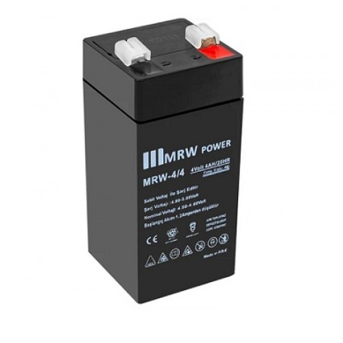 Mervesan 4 VOLT 4 AMPER Akü 4V 4AH MRW-4/4