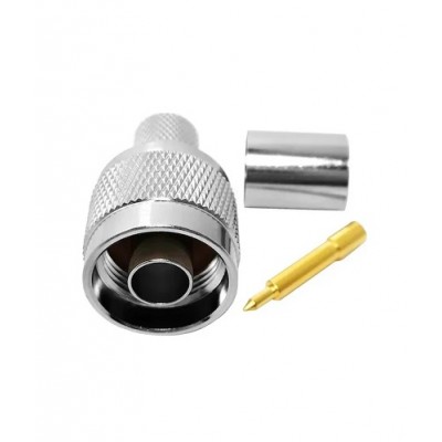 N Erkek Lmr400-Rg8 Sıkmalı Crimp Rf Konnektör Nm400C