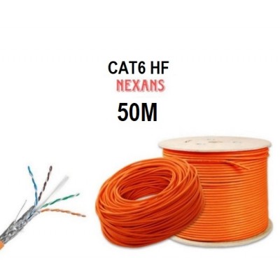 Nexans Cat6 Kablo Tam Bakır HFree 50 Metre