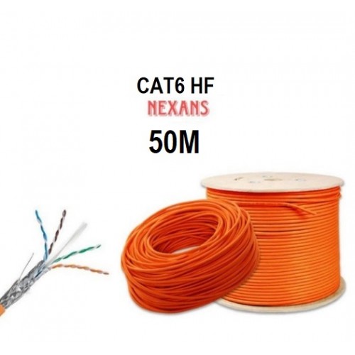 Nexans Cat6 Kablo Tam Bakır HFree 50 Metre