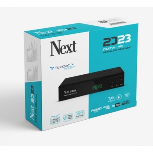 Next 2023 HD Uydu Alıcısı Tkgs - Hdmı Ve Scart Çıkışlı