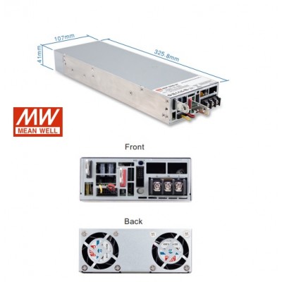 NSP-3200-24, 24VDC 133A 3200W PFC Güç Kaynağı, MeanWell