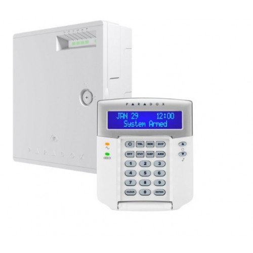 Paradox MG5075 K32LCD+ 32 Zon Kablosuz Alarm Paneli m-5075