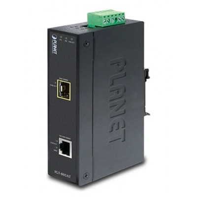 Planet Endüstriyel Tip Media Converter 10/100/1000BASE-T 100/1000BASE-X SFP Industrial