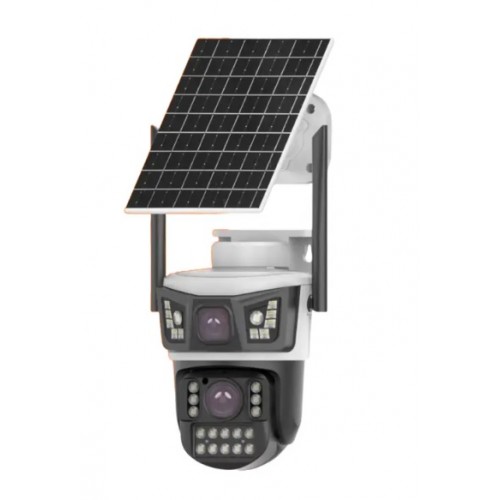 Avenir Av-S425 2 Kameralı 4G Sim Kartlı AOV (Sürekli Kayıt) 6Mp Solar Panelli Kamera İcom