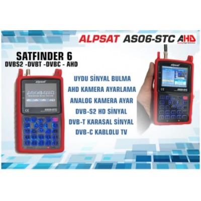 Satfinder 6 Hd Slim Görüntülü Uydu Bulucu-Ahd Test Cihazı