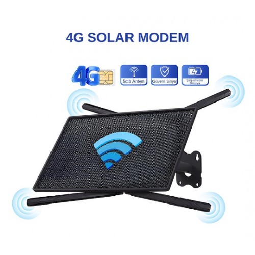 4G Sim Kartlı Solar Modem Router İC-211