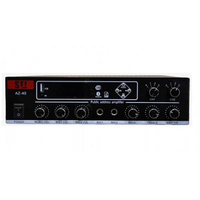 Sti Az-40 2x80W 2 Bölgeli Trafolu Bluetoothlu Mikser Anfi