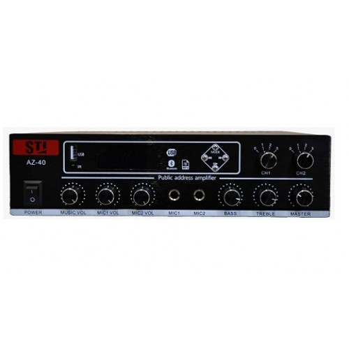 Sti Az-40 2x80W 2 Bölgeli Trafolu Bluetoothlu Mikser Anfi