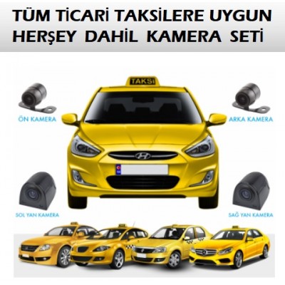 Herşey Dahil Kayıtlı Taksi Kamera Sistemi