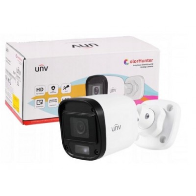 UNV UAC-B112-F28-W 2MP 1080P Full Color Gece Renkli Hibrit AHD TVI CVI IR Bullet Kamera
