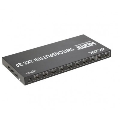 Uptech KX1428 HDMI 2x8 Matrix Switch 4K