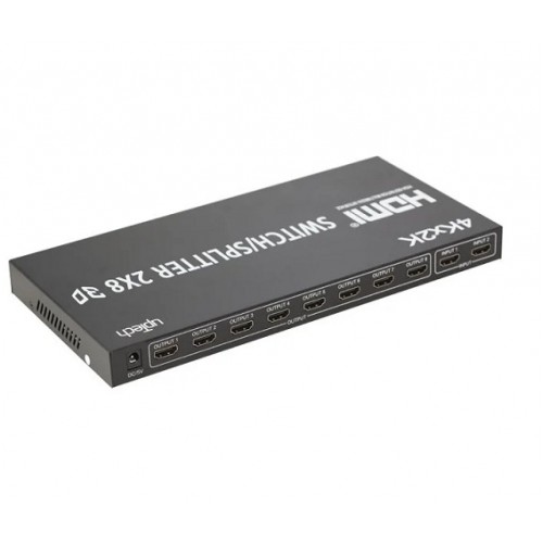 Uptech KX1428 HDMI 2x8 Matrix Switch 4K